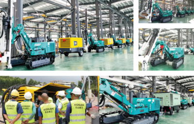 綠色礦山開(kāi)采KS669潛孔鉆機(jī) 工程機(jī)械技術(shù)研發(fā)的新突破